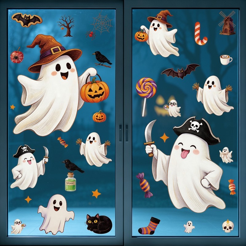 Autocollants statiques d'Hallo - Party Event Supply Store avis et prix