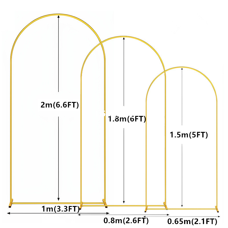 Support d'arrière-plan en méta - Balloon Arch Kit avis et prix