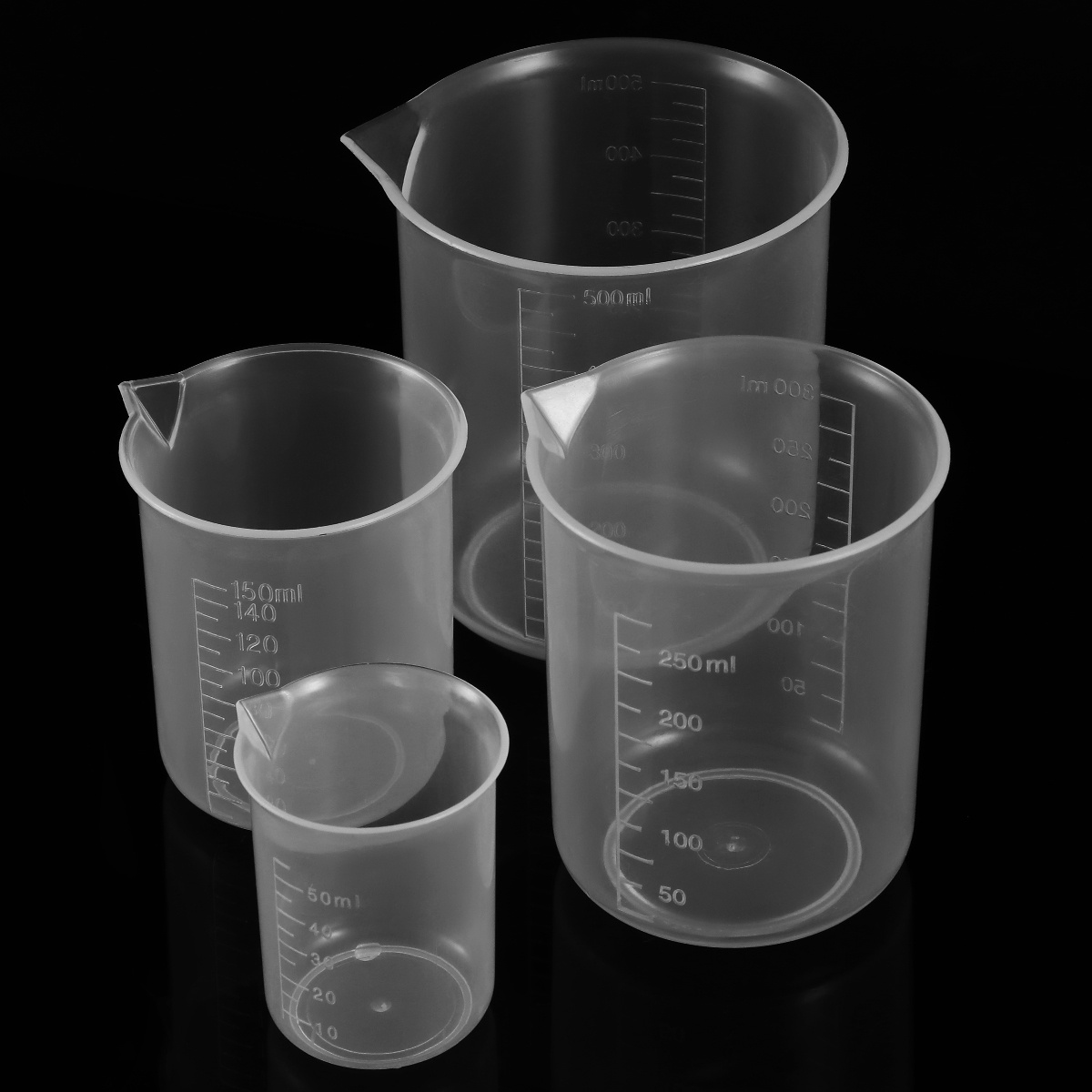 Bécher doseur en plastique Tra - Plastic Cup 50Pcs avis et prix