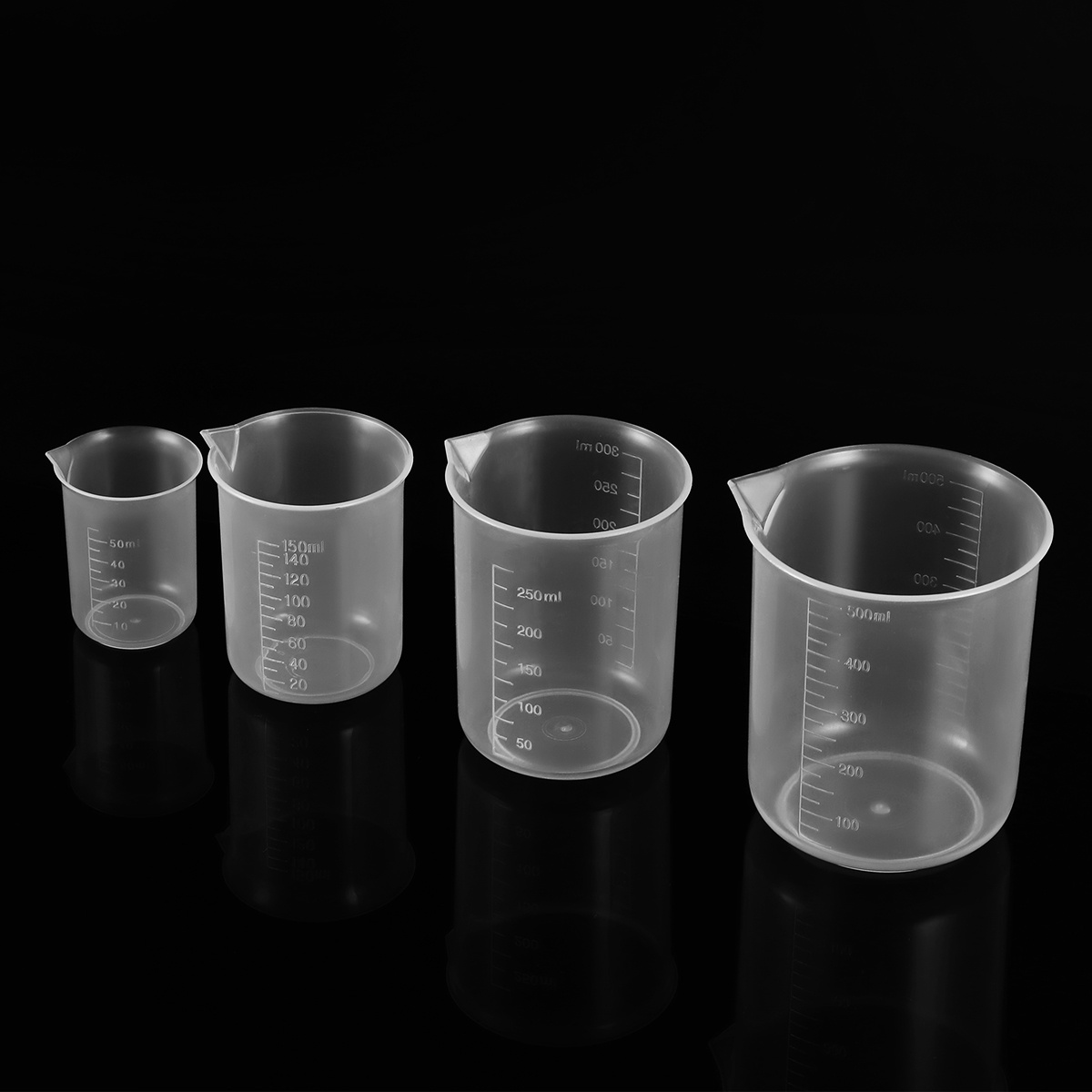 Bécher doseur en plastique Tra - Plastic Cup 50Pcs avis et prix