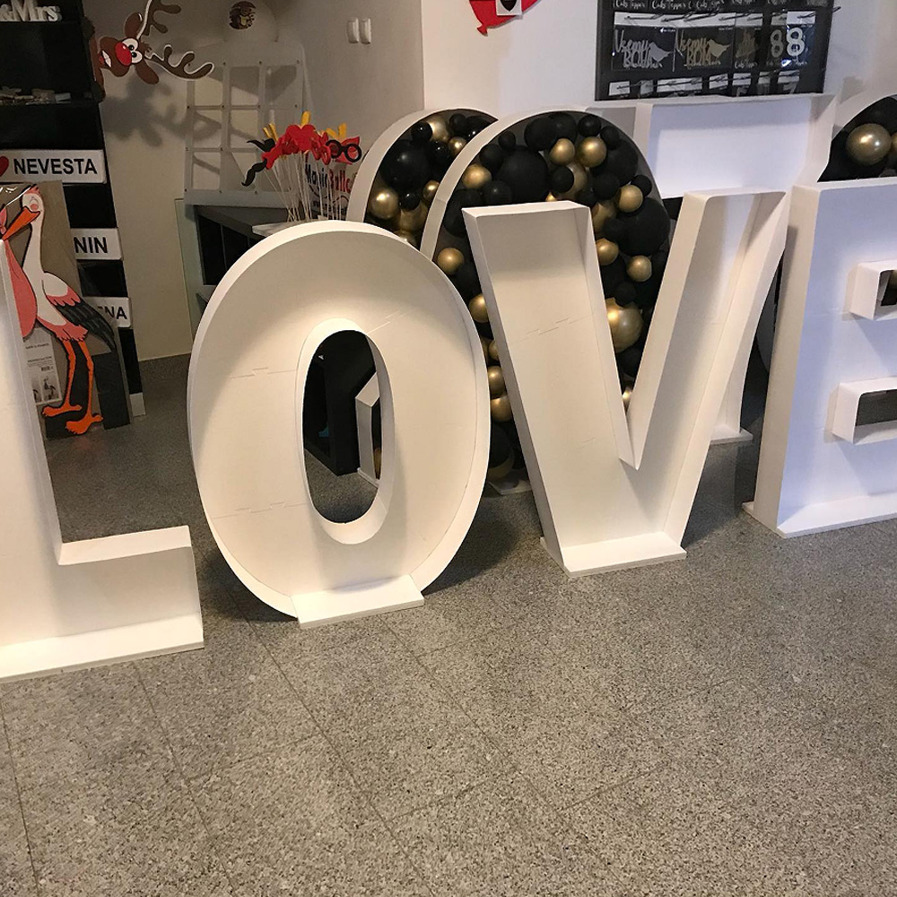 2.4FT Lettres Ballons Cadre Mo - Event Z avis et prix