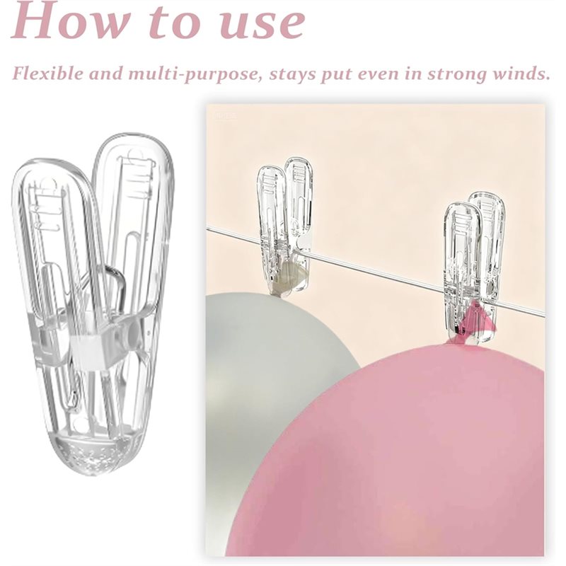 Lot de 30 pinces pour arche de - Balloon Arch Kit avis et prix
