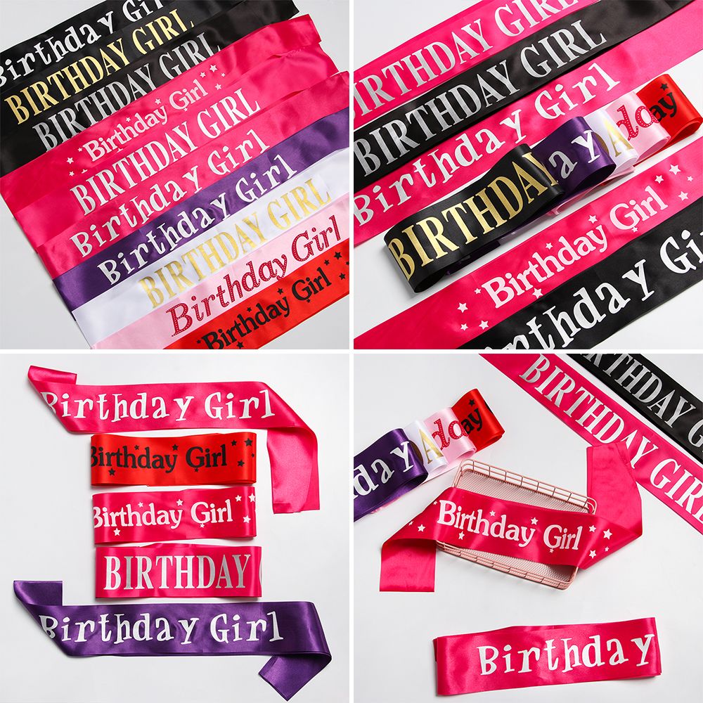 Rubans de ceinture d'épaule en - Birthday Sash Glitter avis et prix