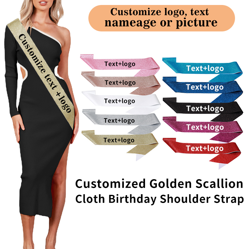 Bricolage personnalisé paillet - Birthday Sash Glitter avis et prix