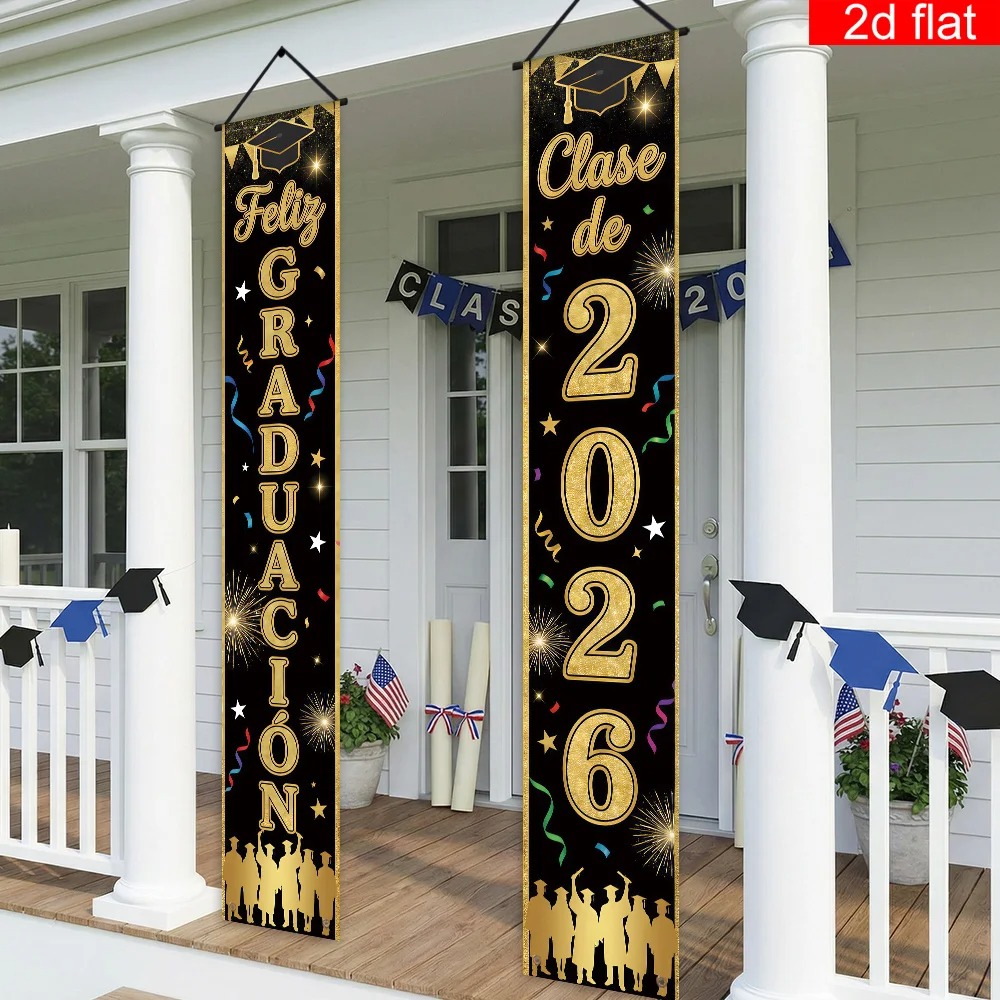 Bannière de remise de diplôme  - Party Banner Gold avis et prix