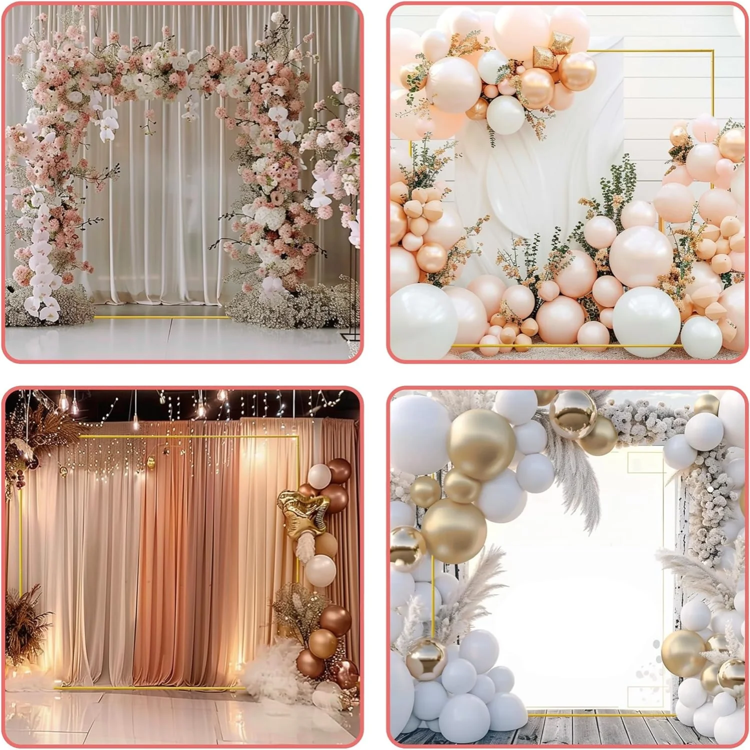Arches de mariage dorées, supp - Balloon Arch Kit avis et prix