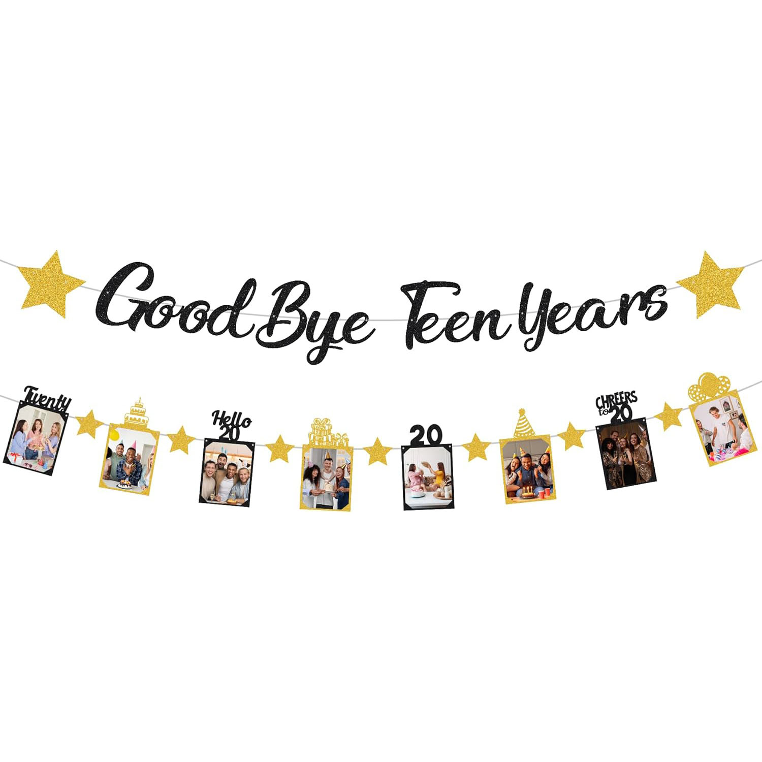 Bannière « Adieu les années ad - Party Banner Gold avis et prix